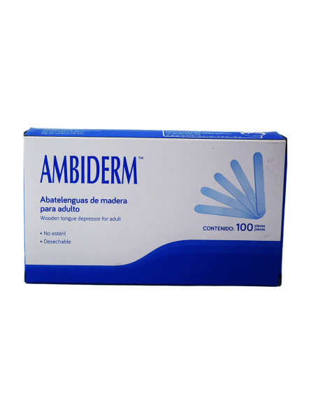 ABATELENGUAS AMBIDERM DESECHABLES