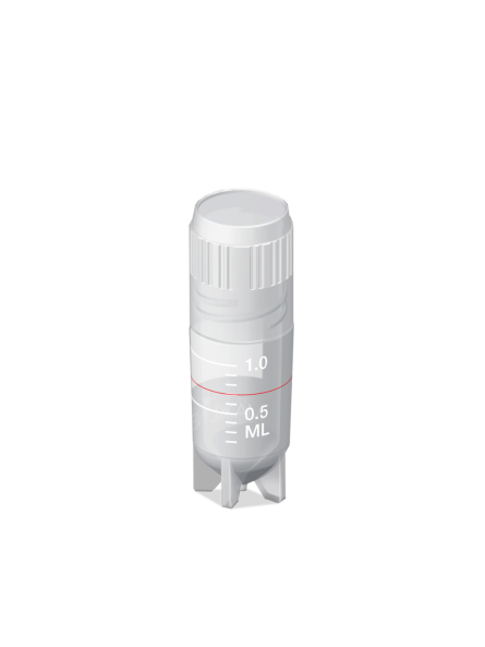 VIALES CRIOGÉNICOS PP ESTÉRIL NATURAL 1.0 ML